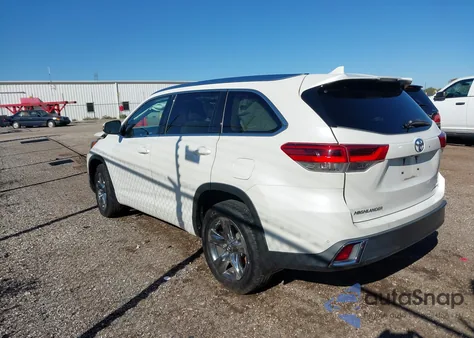 2017 Toyota Highlander Limited Platinum from USA, damaged, VIN 5TDDZRFH4HS482439